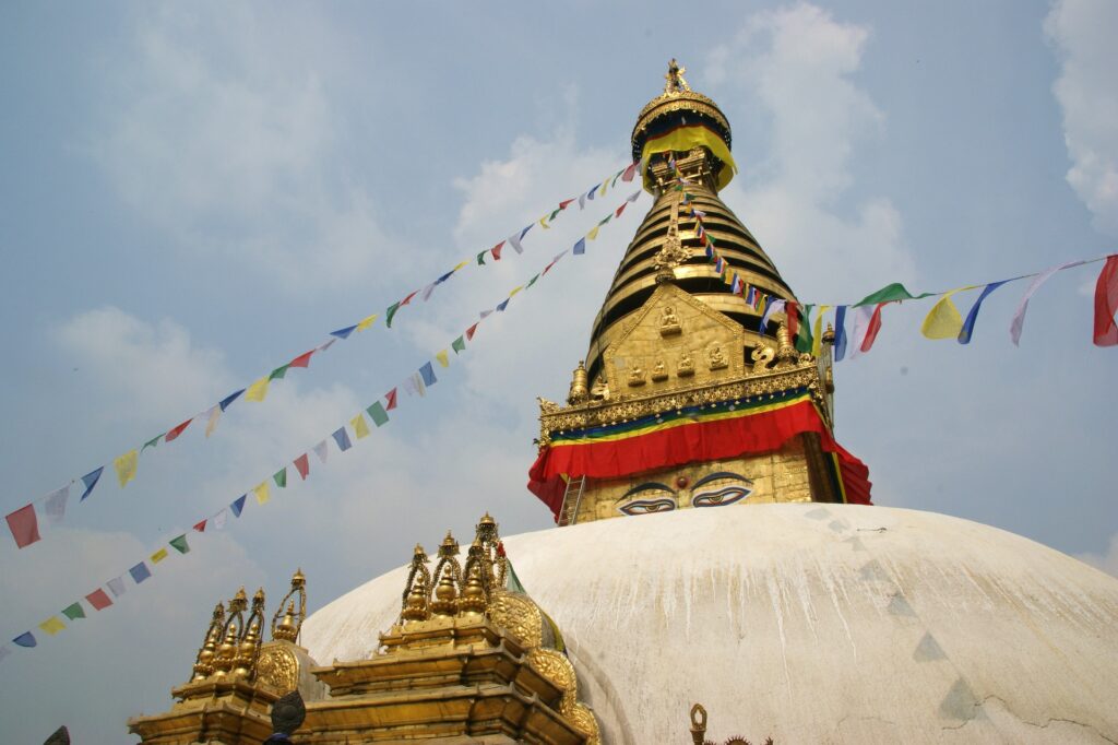 Stupa von Bodnath in Kathmandu