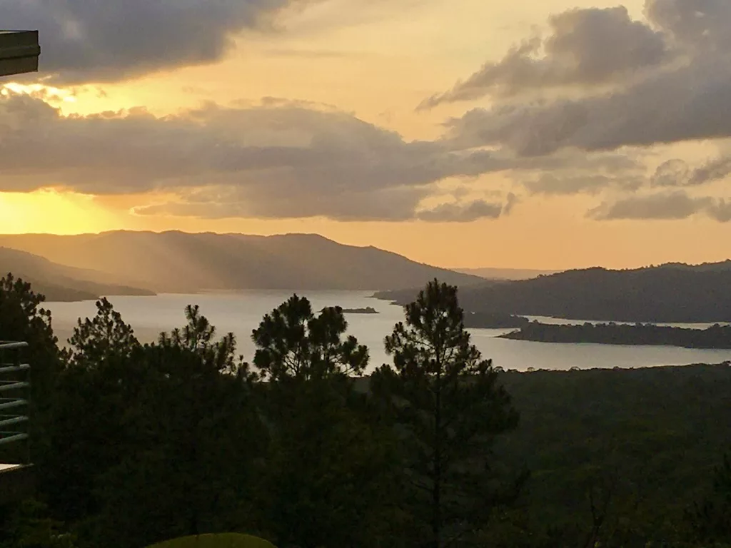 Sonnenuntergang Lake Arenal Costa Rica